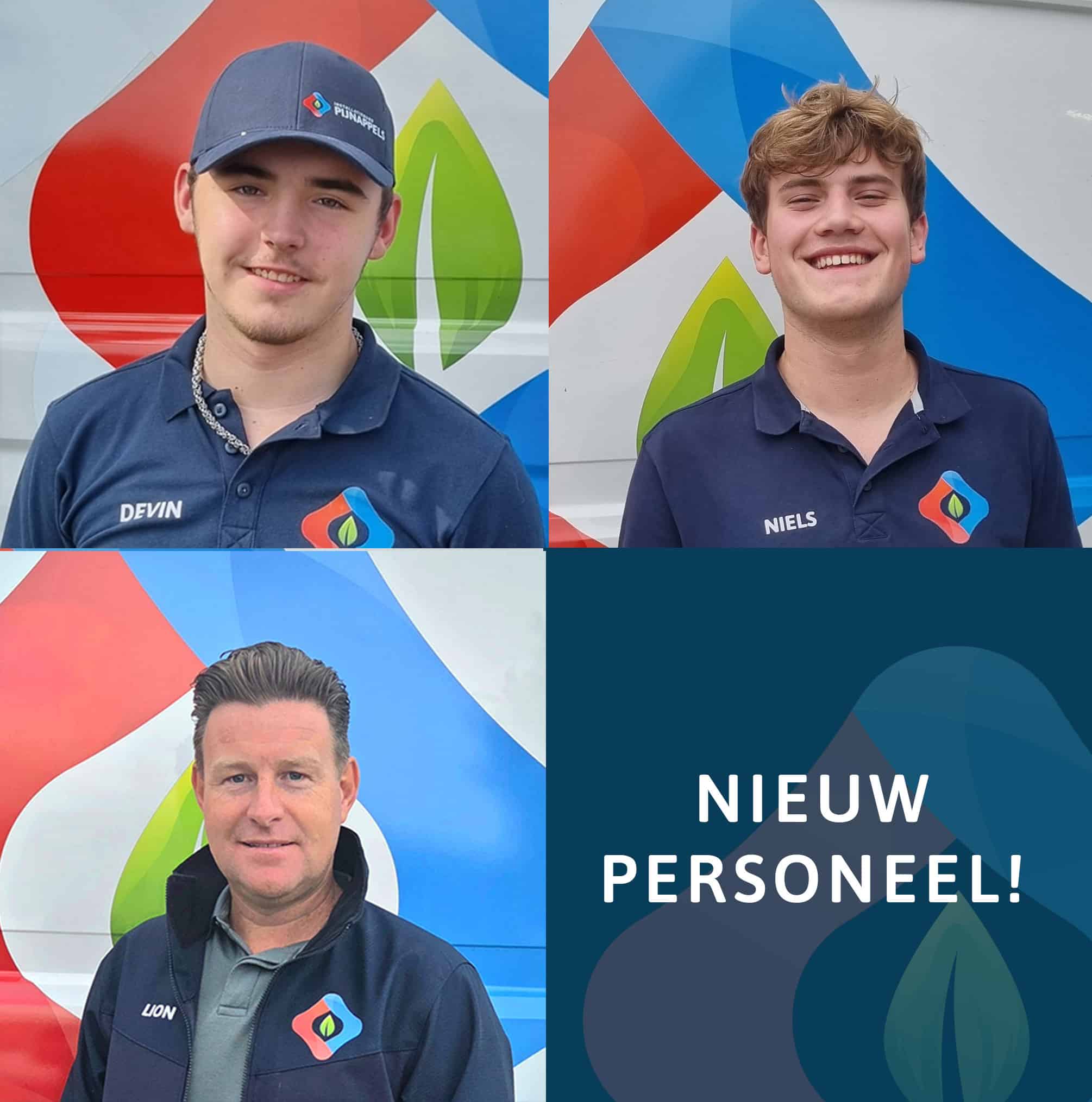 Nieuw personeel!